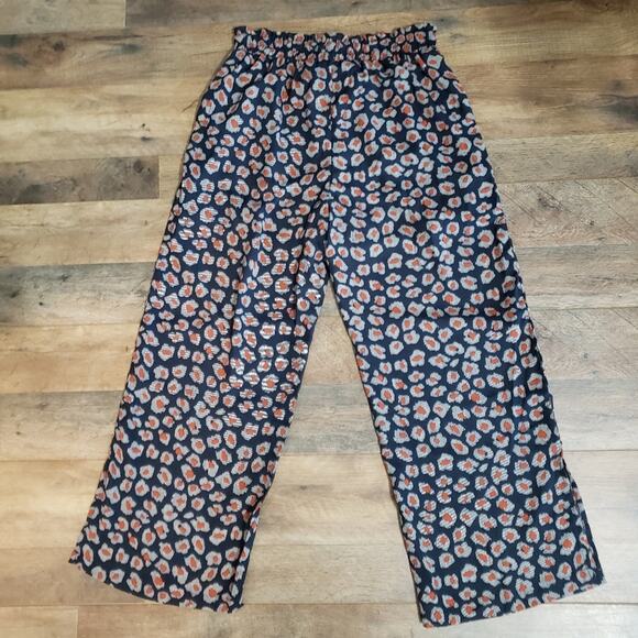 Listicle Floral Spotted Drawstring Wide Leg Pants - Picture 2 of 12